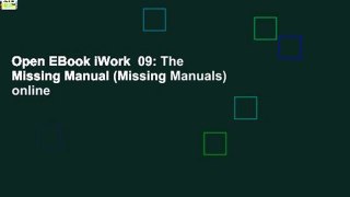 Open EBook iWork  09: The Missing Manual (Missing Manuals) online