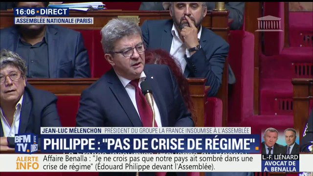 Mélenchon interpelle Philippe: Il n'y a pas de pérennité ni de légitimité à l'Etat républicain quand les ministres se défaussent sur les fonctionnaires