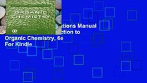 Get Trial Student Solutions Manual to Acompany Introduction to Organic Chemistry, 6e For Kindle