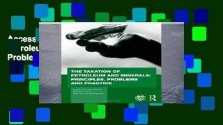 Access books The Taxation of Petroleum and Minerals: Principles, Problems and Practice (Routledge