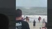 Waterspout Twists to Shore at Myrtle Beach, Whips Up Sand