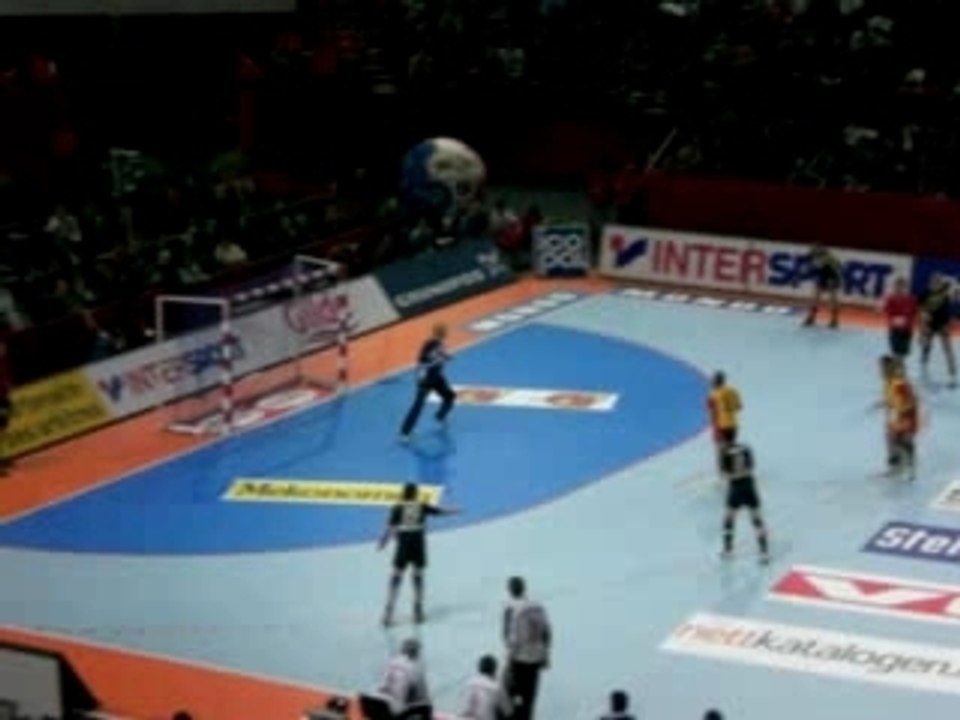 Penalty handball mondiale feminin ROumanie - Allemagne