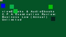 viewEbooks & AudioEbooks C.P.A.Examination Review: Business Law (Annual) Unlimited