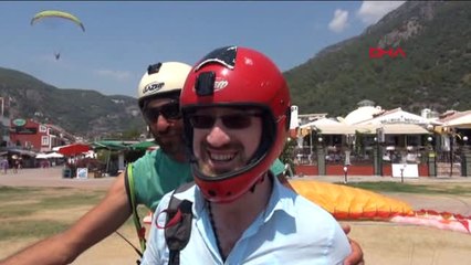 Muğla Görme Engelliler Yamaç Paraşütüyle Heyecan Yaşadı 2