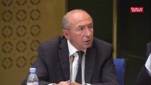 « A ma connaissance, il n’y a aucun vigile qui travaille au service du GSPR, qui est un service officiel » affirme Gérard Collomb