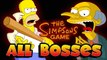 The Simpsons Game All Bosses | Final Boss (X360, PS3, PS2, Wii, PSP)