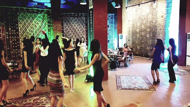 MEGERIAN RUG GALLERY & MEGERIAN RUG CLEANERS - Beautiful Models Cutting Loose at Megerian Carpet Armenia