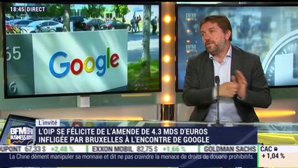 L'OIP se félicite de l'amende de 4,3 milliards d'euros infligée par Bruxelles à l'encontre de Google - 24/07