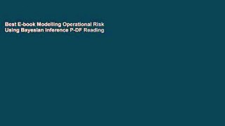 Best E-book Modelling Operational Risk Using Bayesian Inference P-DF Reading