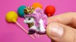 Play Doh Surprise Eggs Lollipops with Toys Hello Kitty, FROZEN Olaf, Filly etc