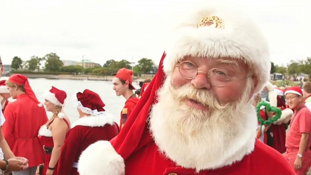Sommer, Sonne und... Santa Claus!
