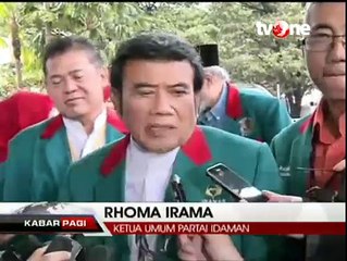 Video herunterladen: Tolak Revisi UU, Rhoma Irama Sambangi KPK