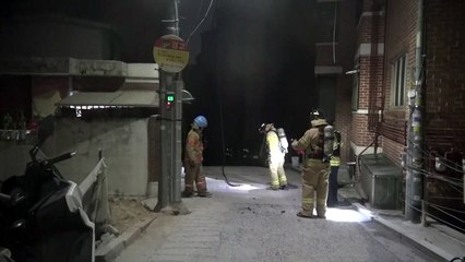 서울 신당동 주택가 저압선 끊어져 정전 / YTN