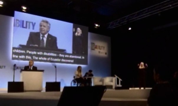 El presidente Lenin Moreno manifestó la importancia de garantizar los derechos de las personas con discapacidad