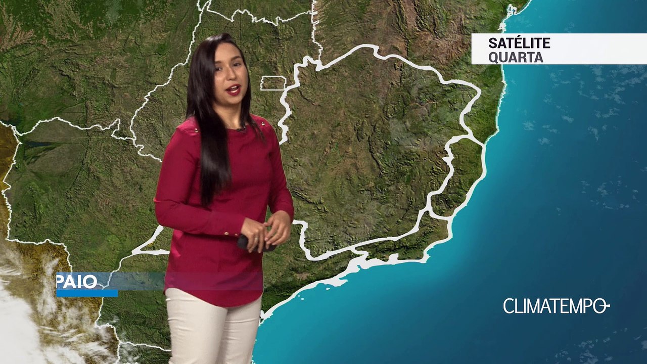 Previsão Sudeste – Chuva no litoral do ES