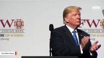 Trump Speaks At Veterans Of Foreign Wars Convention