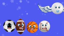 Sports Ball Finger Family | Nursery Rhyme | Kids Songs