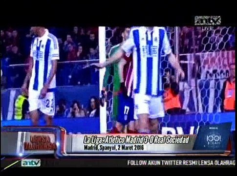 Atletico Madrid Sukses Mengalahkan Real Sociedad 3-0