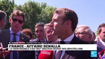 Macron sur l''affaire Benalla : 