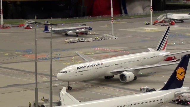 Voici la plus grande maquette d'aéroport du monde