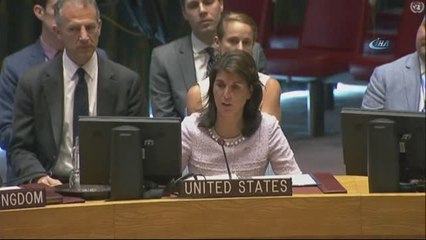 ABD'nin BM Daimi Temsilcisi Haley: "Arap Liderleri, Filistinlilere Gerçekleri Söylemekten Korkuyor"