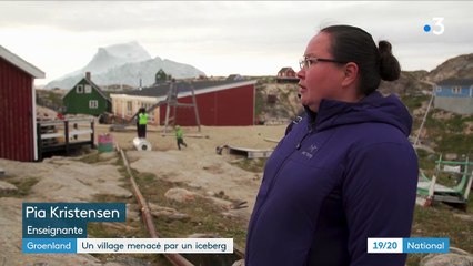 Groenland : un village menacé par un iceberg
