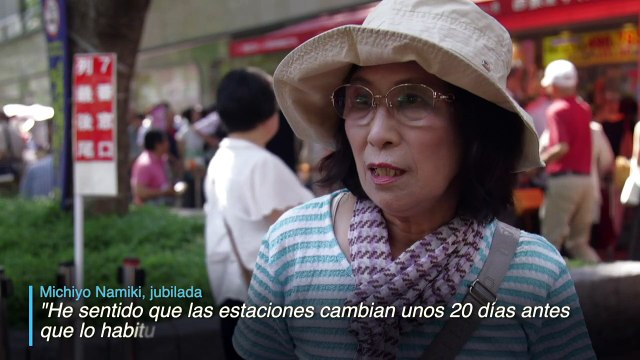 Japón sufre una sofocante ola de calor