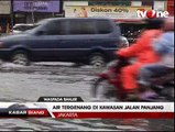 Banjir 30 Cm Merendam Pintu Masuk Perumahan Green Garden