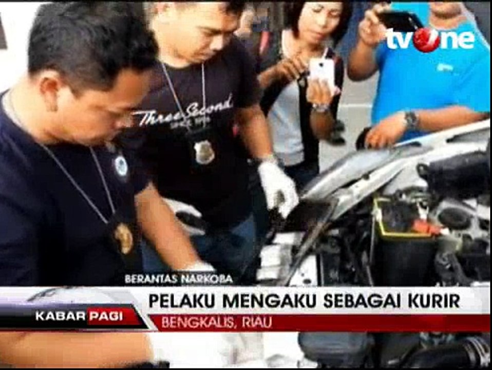 Polisi Tangkap Sindikat dan Pengedar Sabu di Riau