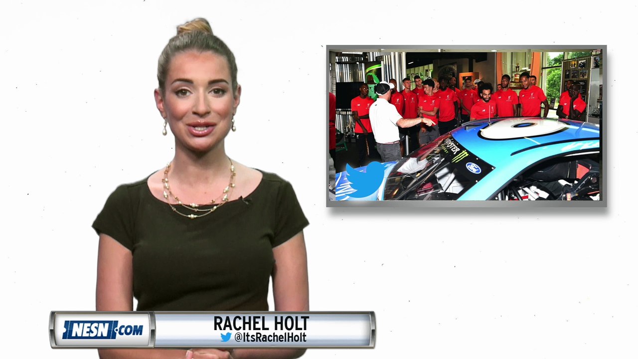 Liverpool FC changes tires for Roush Fenway Racing