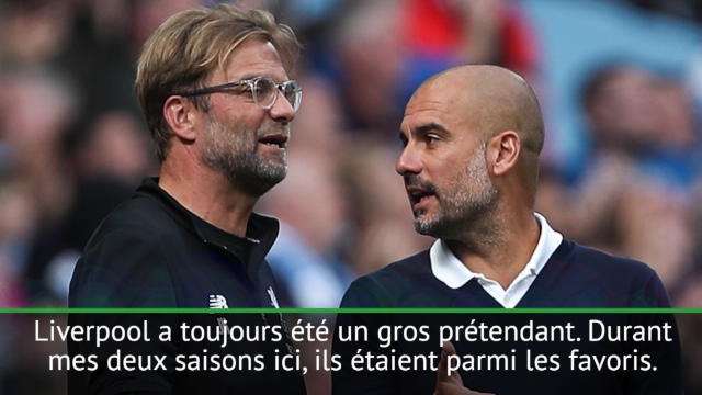 Man.City - Guardiola: Seul le terrain nous dira si Liverpool peut remporter le championnat