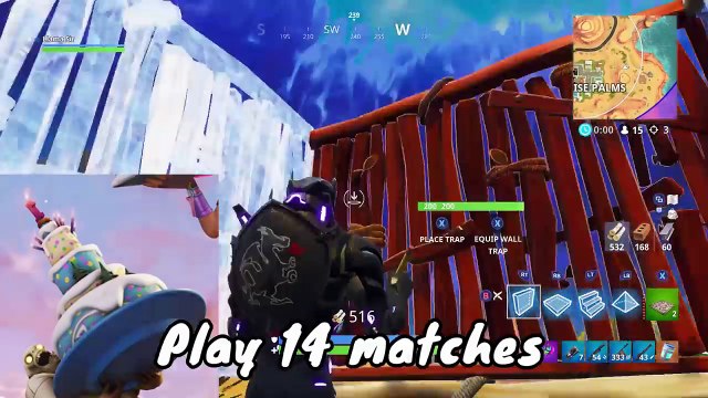 Fortnite BIRTHDAY CAKE LOCATIONS/CHALLENGES GUIDE!: Dance in Front of Birthday Cakes (Battle Royale)