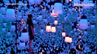 Japan’s first digital art museum makes visitors a part of the installation