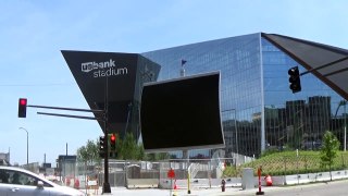 Minnesota Vikings Stadium June new UPDATE ! Two Words BIG, Impressive !!