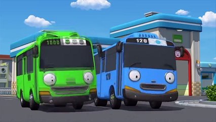 Приключения Тайо, 14 серия, Принцесса Лэни. Мультики для детей про автобусы и машинк Насту