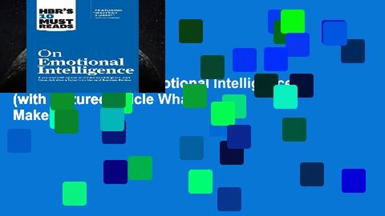 Digital book  HBR s 10 Must Reads on Emotional Intelligence (with featured article What Makes a