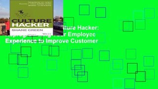D0wnload Online Culture Hacker: Reprogramming Your Employee Experience to Improve Customer