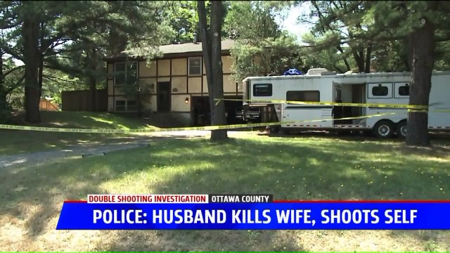 Man Accused of Fatally Shooting Wife, Then Injuring Himself in Suicide Attempt with Son in the House