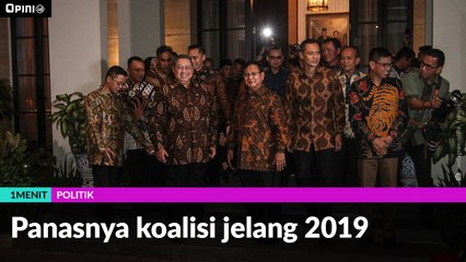 #1MENIT | Partai Koalisi