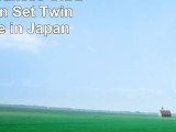 EMOOR Japanese UltraLight Futon Set Twin Size Made in Japan