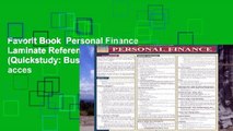 Favorit Book  Personal Finance Laminate Reference Chart (Quickstudy: Business) Unlimited acces