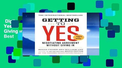 Digital book  Getting to Yes: Negotiating Agreement Without Giving in Unlimited acces Best