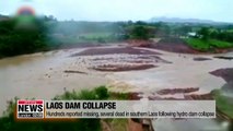 Hundreds reported missing, several dead in Laos following hydro-power dam collapse