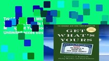 Trial Ebook  Get What s Yours: The Secrets to Maxing Out Your Social Security Unlimited acces Best
