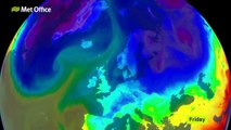 Polar vortex splits - Winter returns (UK)