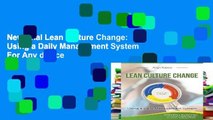 New Trial Lean Culture Change: Using a Daily Management System For Any device