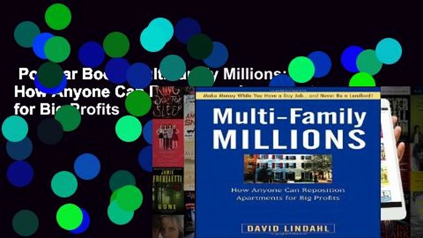 Popular Book  Multi-family Millions: How Anyone Can Reposition Apartments for Big Profits