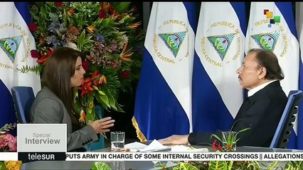 Special Interview: Daniel Ortega in teleSUR