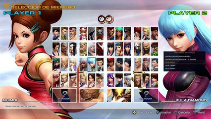 THE KING OF FIGHTERS XIV MUIMUI VS KULA
