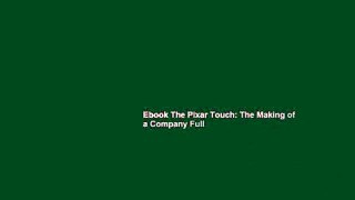 Ebook The Pixar Touch: The Making of a Company Full